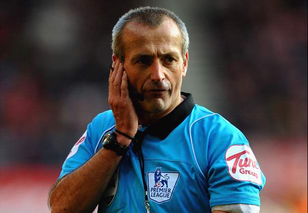 Referee Martin Atkinson