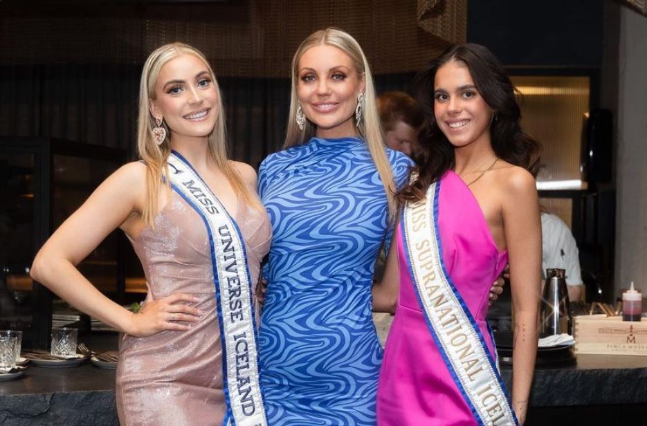 Fyrstu myndirnar af keppendum Miss Universe Iceland með borðana sína DV